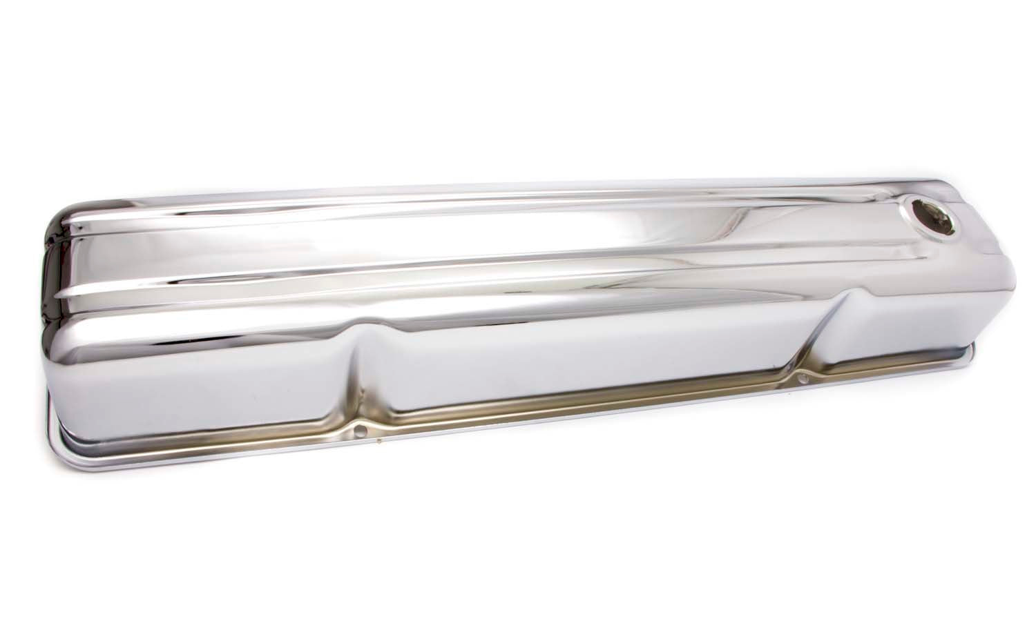 Racing Power Co-Packaged R9107 Tall Chrome Valve Cover for GM Inline-6