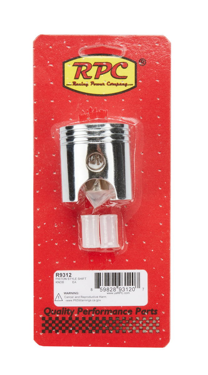 RACING POWER CO-PACKAGED R9312 Piston Style Shift Knob