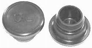 RACING POWER CO-PACKAGED R9373 Push-In Rubber Oil Fill Cap with Oil Logo