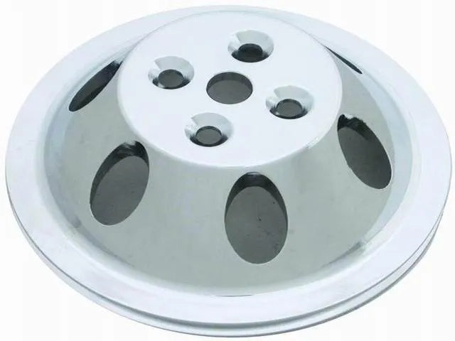 RACING POWER CO-PACKAGED R9478POL Polished Aluminum Water Pump Pulley