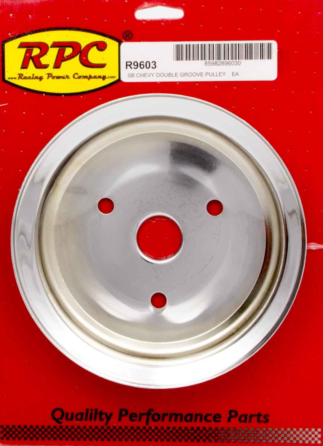 Racing Power Co-Packaged R9603 Small Block Chevy Crankshaft Pulley