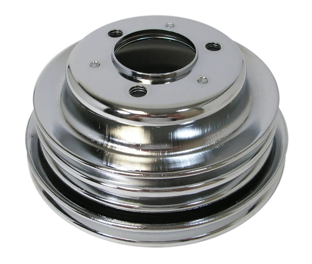 RACING POWER CO-PACKAGED R9724 Big Block Chevy Triple-Groove Crankshaft Pulley