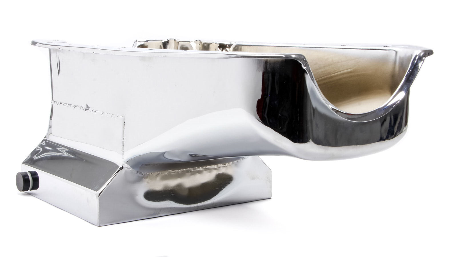 Racing Power Co-Packaged R9725 Small Block Chevy Chrome Steel Drag Race Oil Pan