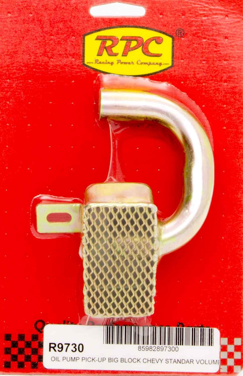 RACING POWER CO-PACKAGED R9730 BBC Oil Pump Pickup