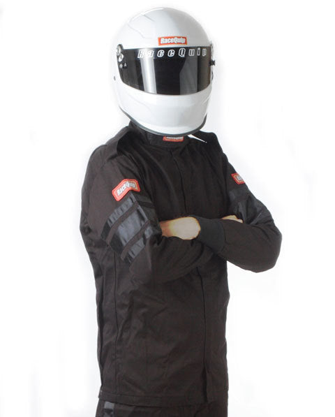 Racequip 111006RQP Black Jacket Single Layr X-Large