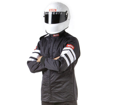 Racequip 121002RQP Black Jacket Multi Layer Small