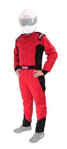 Racequip 130913RQP Suit Chevron Red Medium SFI-1