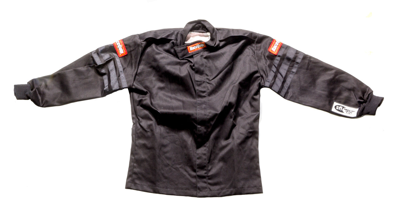 Racequip 1969993RQP Black Jacket Kids Single Layer Medium Black Trim