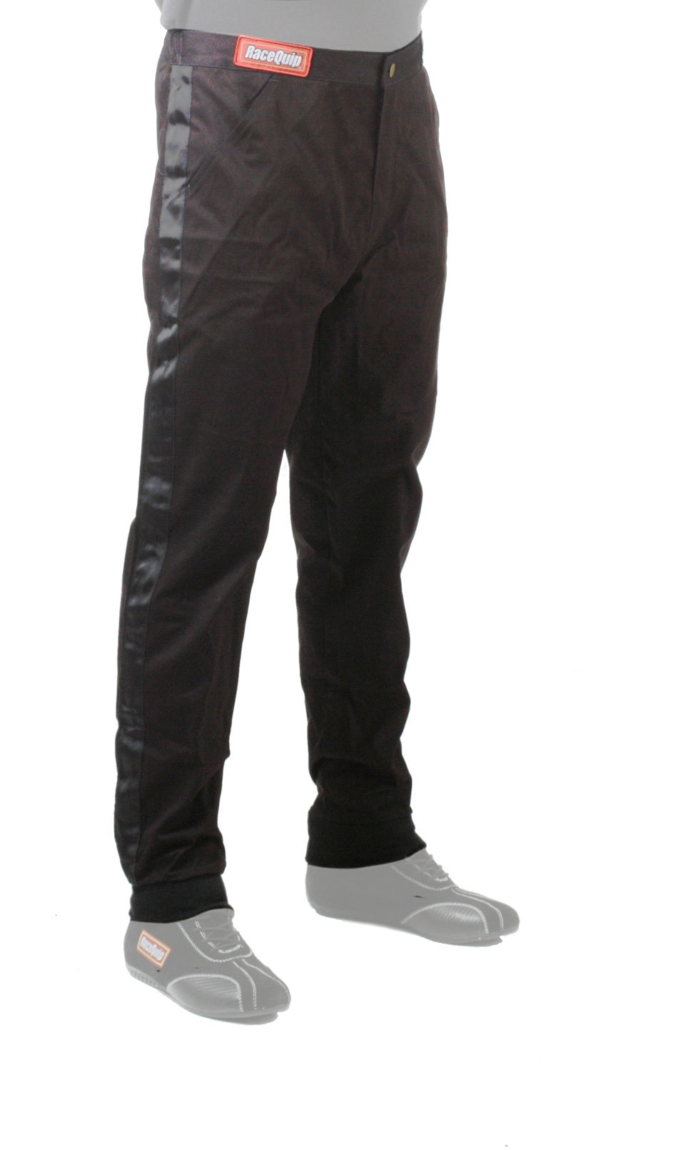 Racequip 1970093RQP Black Pants Kids Single Layer Medium Black Trim