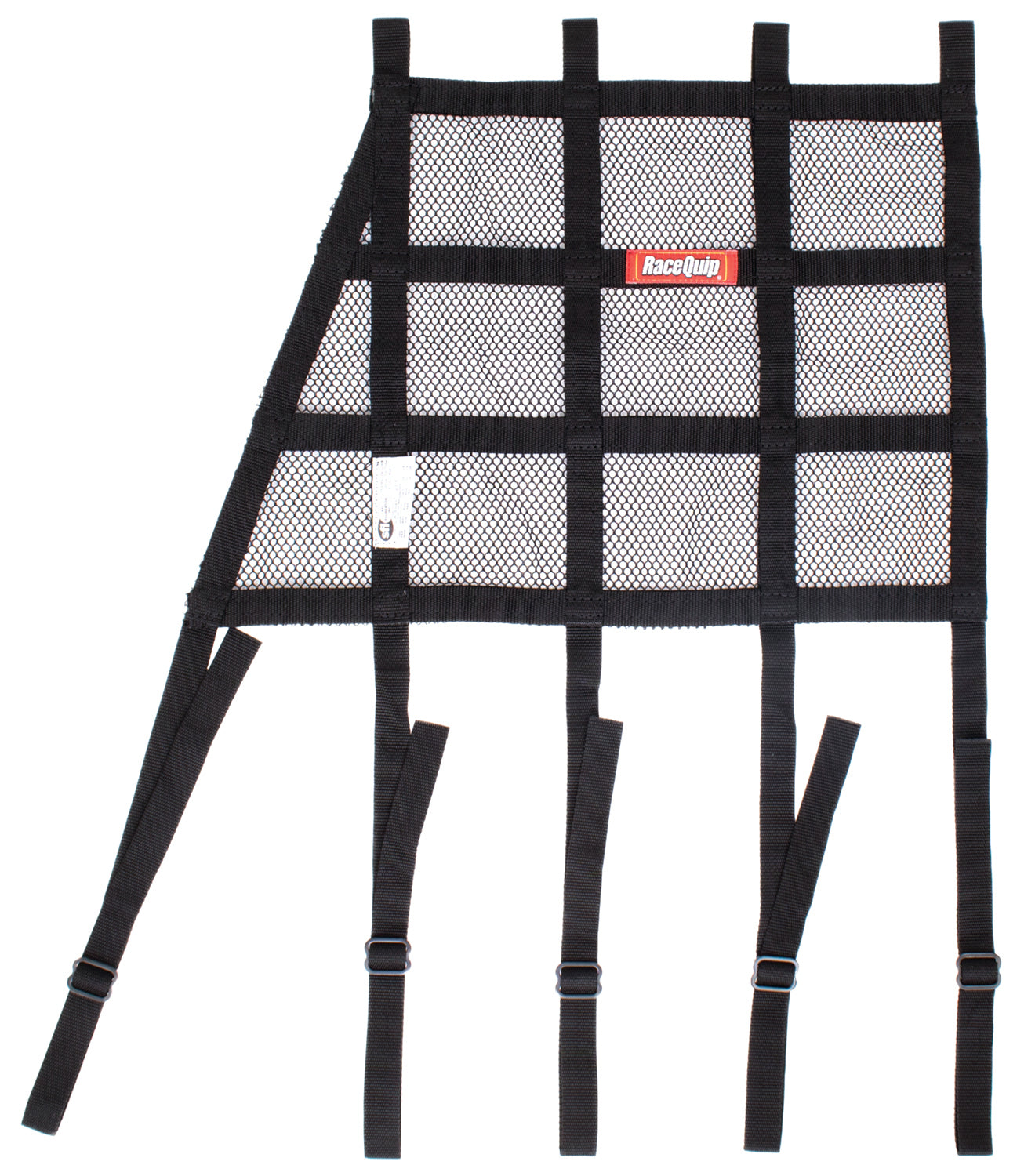 Racequip 823003RQP Window Net Mesh Angled Black SFI