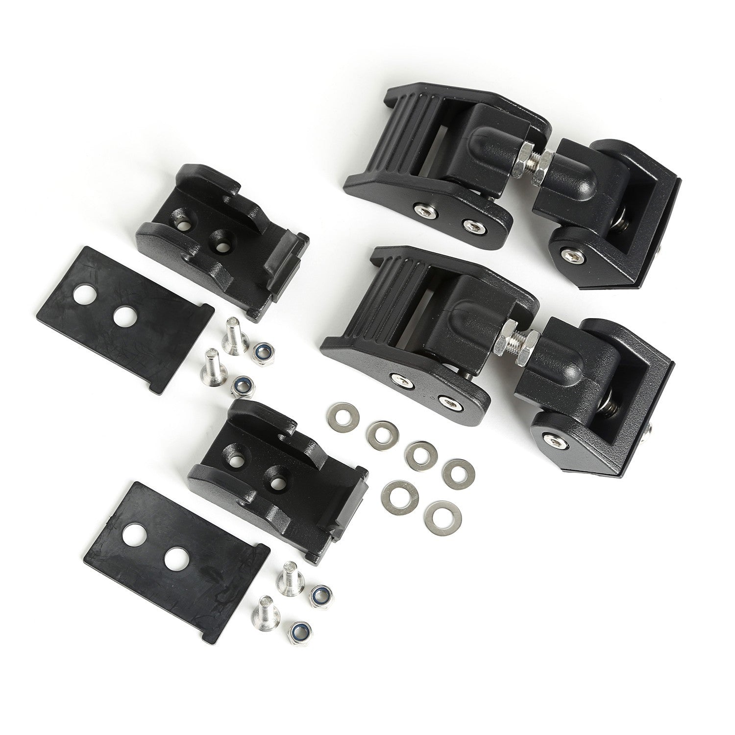 Rugged Ridge 11210.27 XHD Hood Latch Kit for 2018 Jeep Wrangler JL