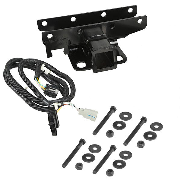 Rugged Ridge 11580.51 Hitch Receiver Kit with Wiring Harness for 2007-2018 Jeep Wrangler JK