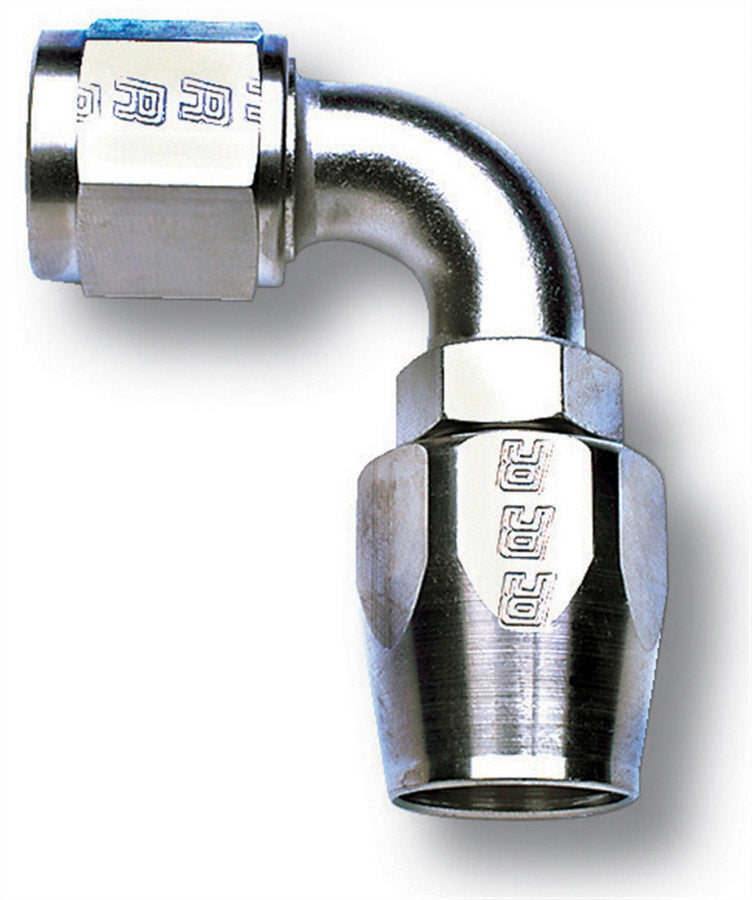 Russell 610191 Endura Full-Flow 90-Degree Hose End Fitting, -12 AN to -12 AN Female
