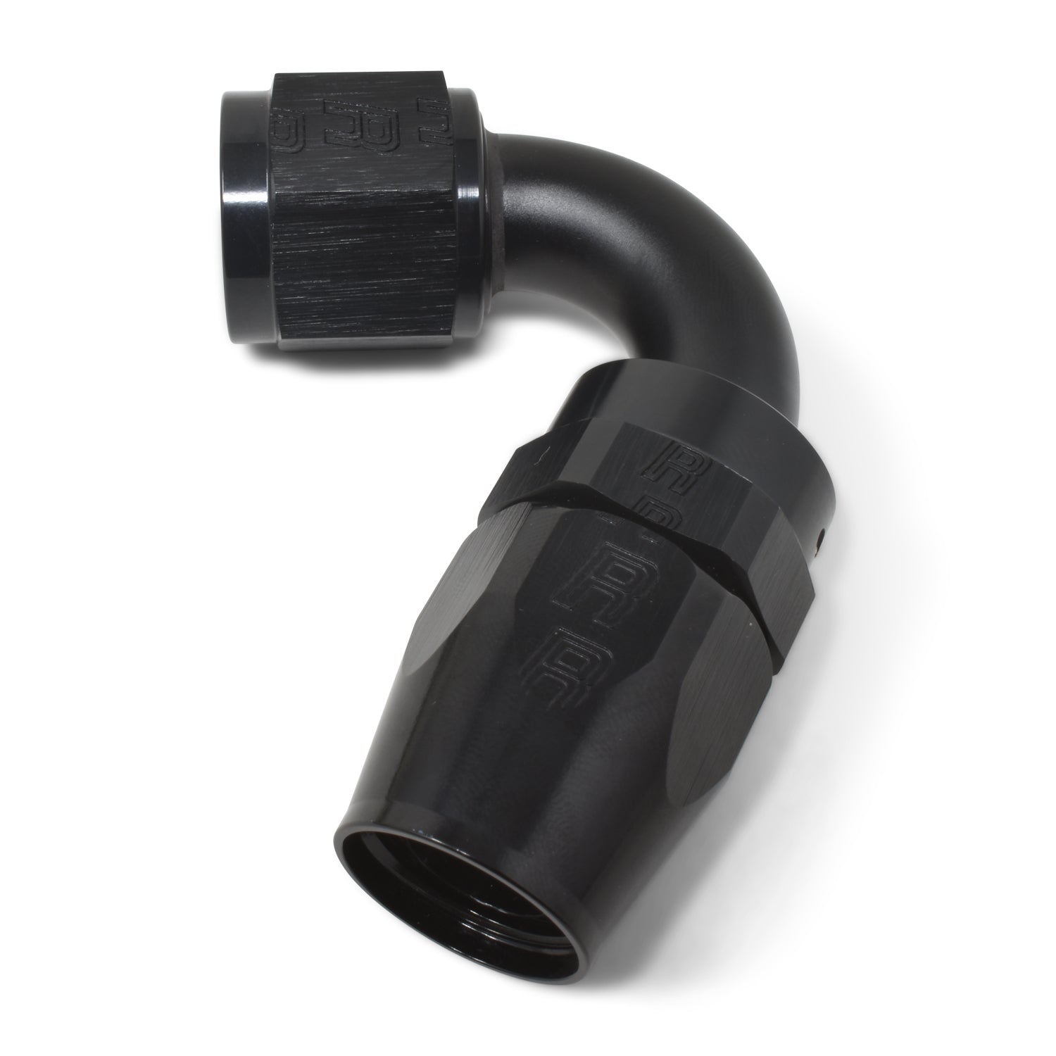 Russell 613425 10AN 120Deg Hose End Proclassic Black