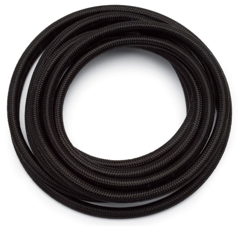 Russell ProClassic #12 AN Braided Nylon and Rubber Hose, 10 ft, Black, Part Number 632223