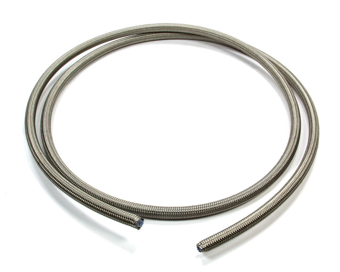 Russell PowerFlex Braided Stainless Steel PTFE Hose, -6 AN, 6 ft, Part 632610