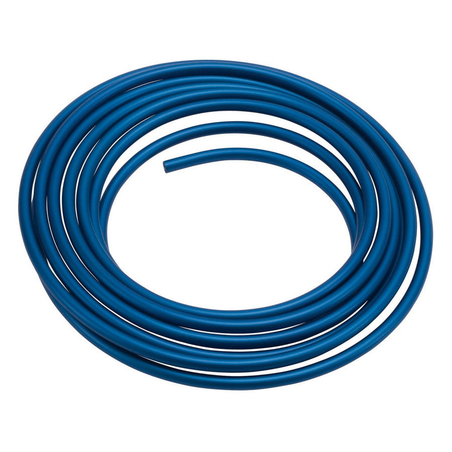 Russell 639250 3/8-Inch Aluminum Fuel Line, 25 Feet, Blue Anodized