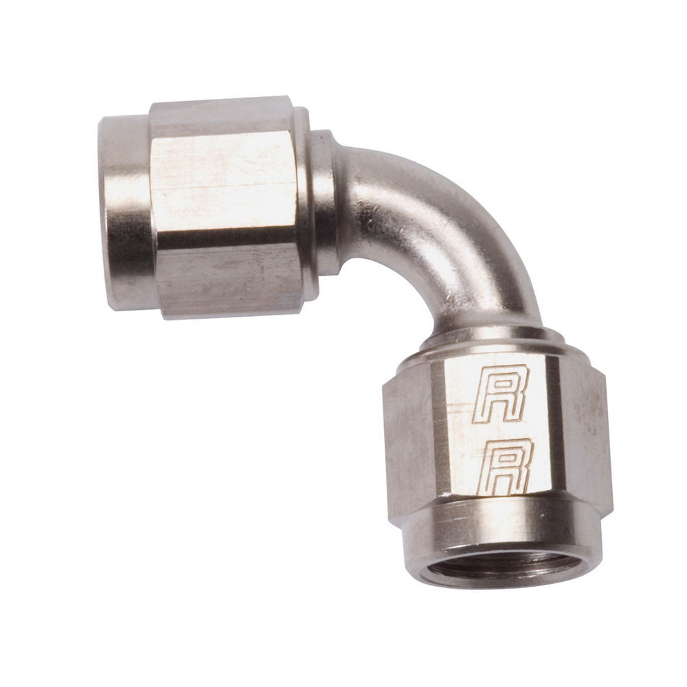 Russell 640161 Endura Coupler Fitting, #6 90-Degree Female Swivel Adapter