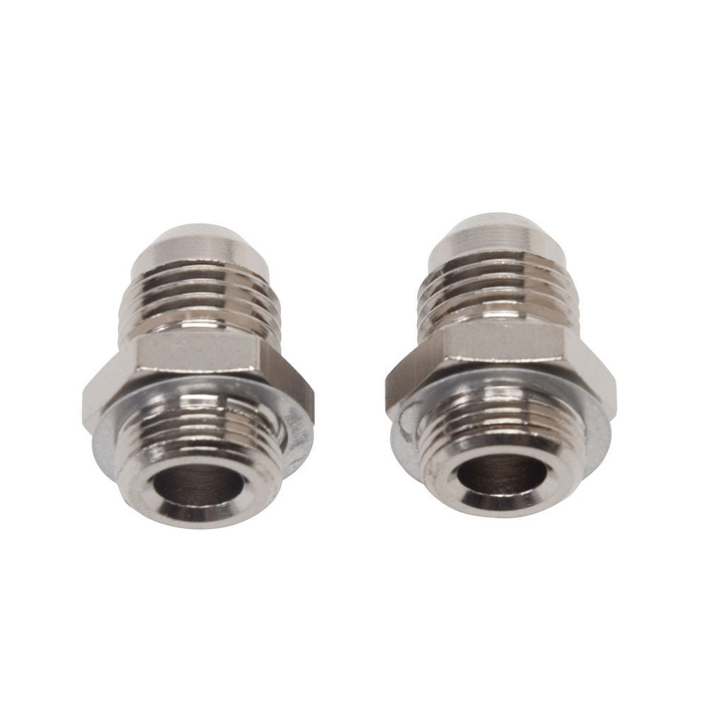 Russell 640201 Endura Carburetor Fitting Adapter, 6 AN Male to 9/16-24 in Male