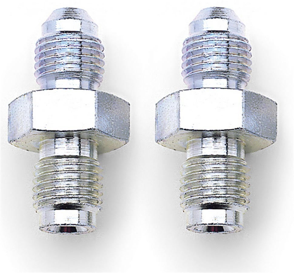 Russell 640301 Endura Straight Adapter Fitting, 4 AN Male to 3/8-24-Inch Inverted Flare Male