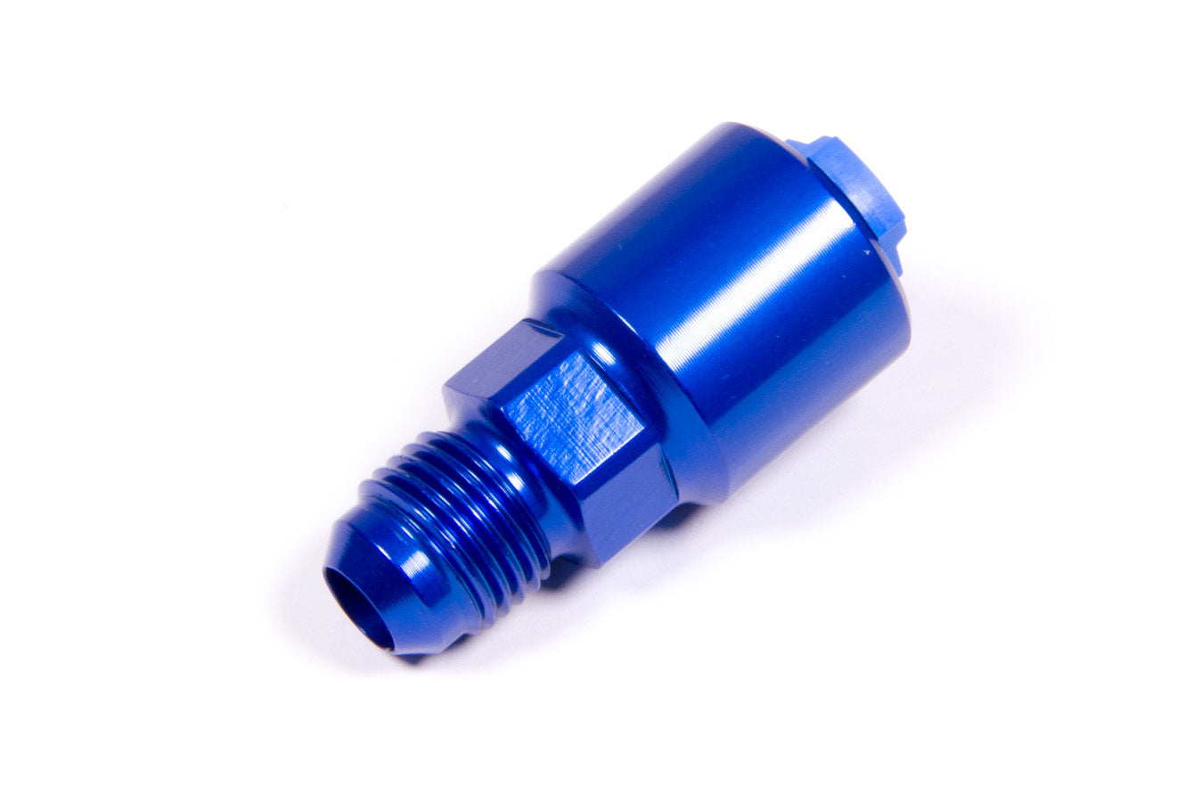Russell 640850 Fuel Injection Adapter, 6 AN Male to 3/8 in SAE Female Quick Disconnect