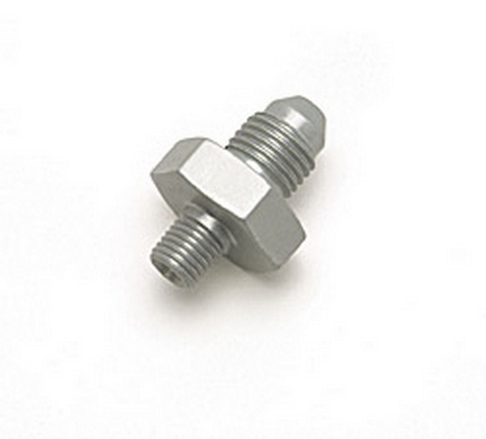 Russell 640890 Straight Adapter Fitting, 4 AN Male to 1/16-Inch NPT Male