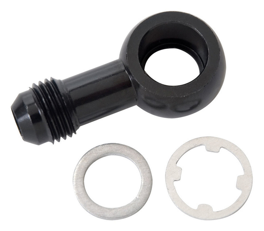 Russell 640913 Straight Banjo Adapter Fitting, 6 AN Male to 12 mm Banjo