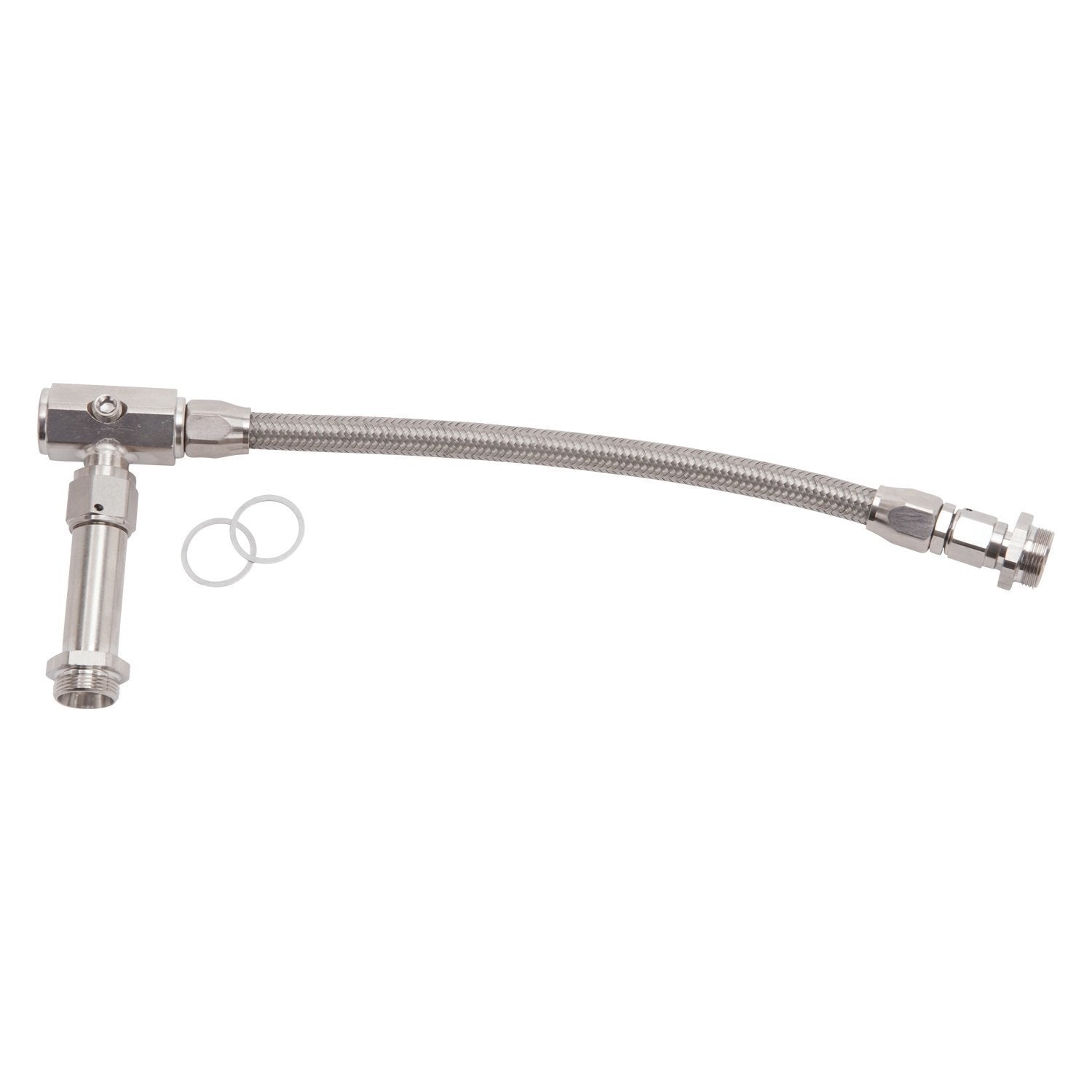 Russell 641091 #6 Holley 4150 Fuel Line Kit with Endura Braided Stainless Hose