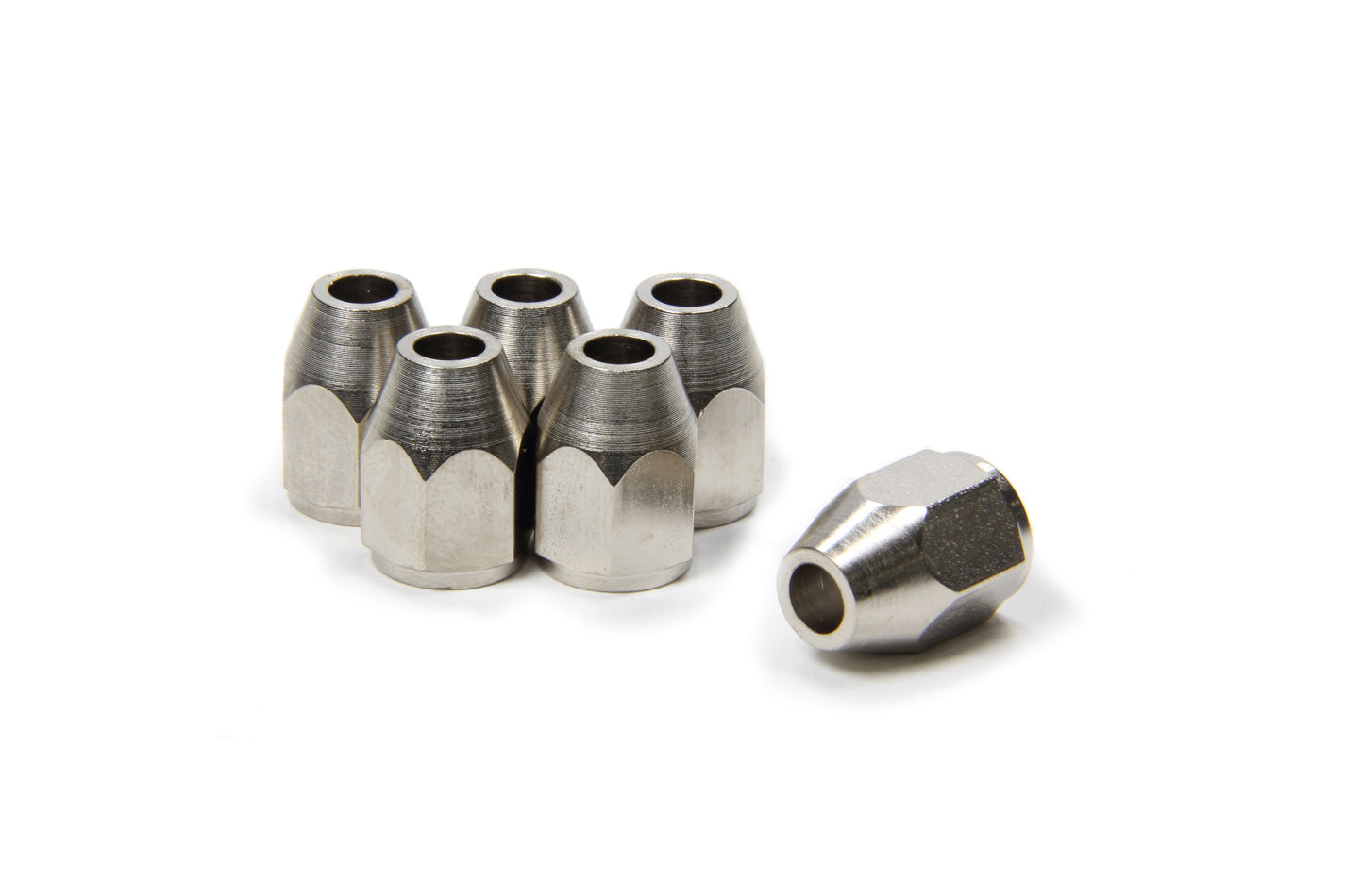 Russell 642941 #3 AN Tube Nut with Integrated Tube Sleeve, 6-Pack
