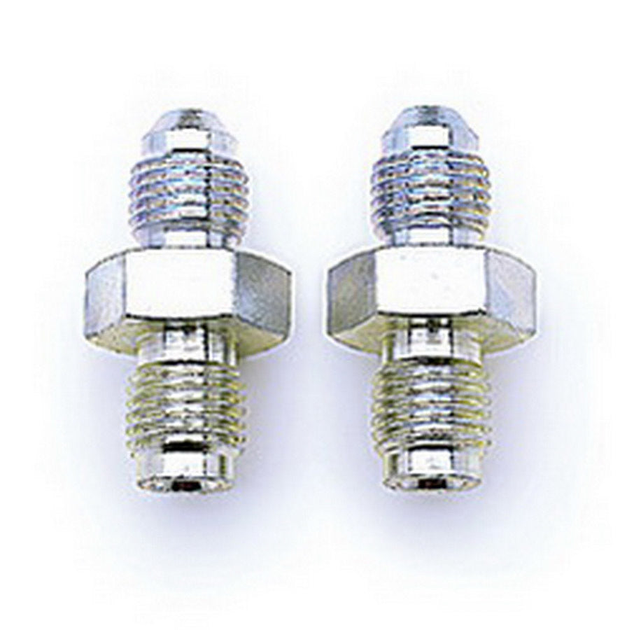 Russell 643961 Endura Straight Adapter, 3 AN Male to 3/8-24 in Inverted Flare Male