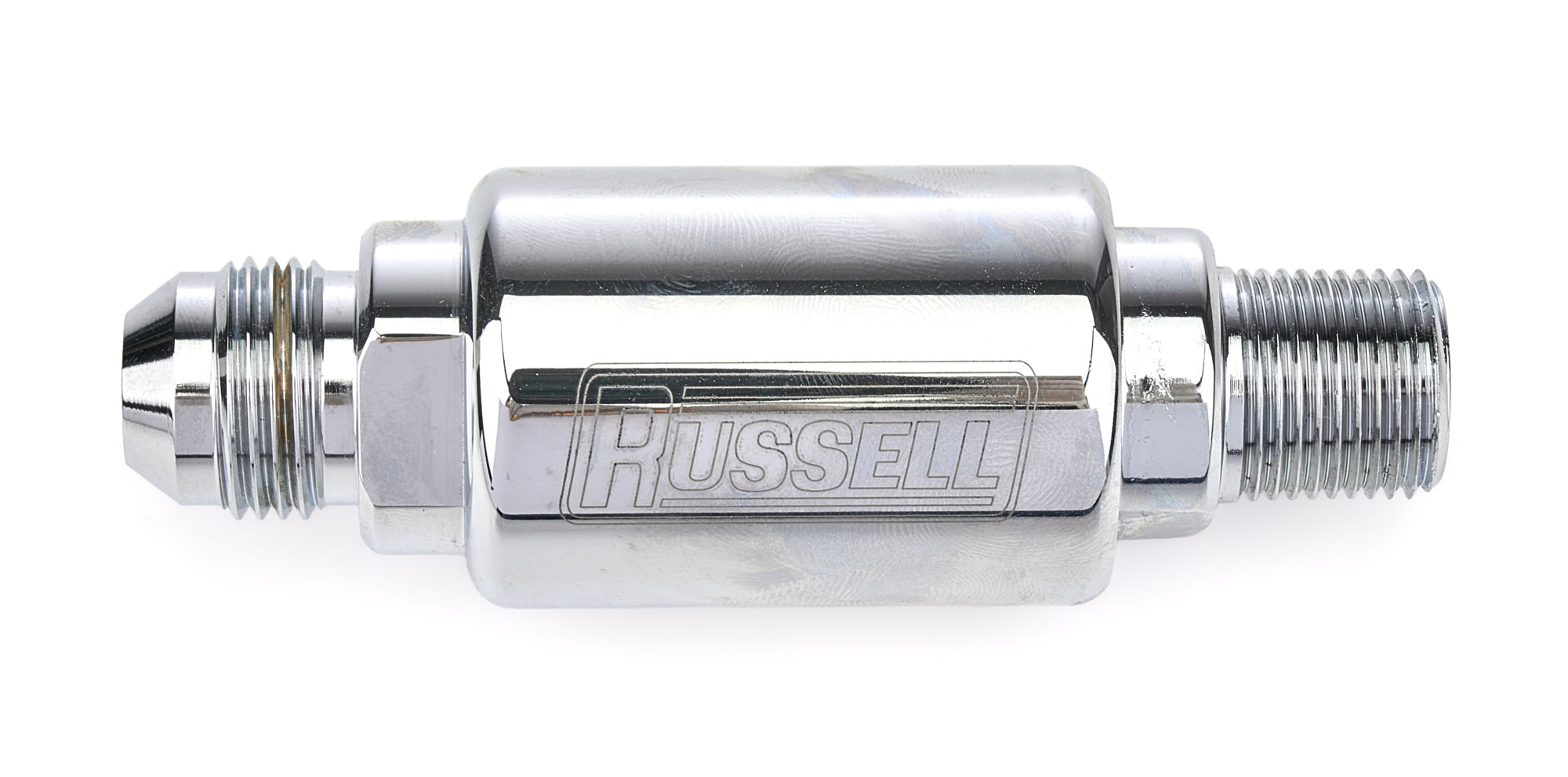 Russell 650180 Competition Series In-Line Fuel Filter, 40 Micron