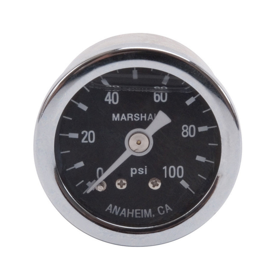 RUSSELL 650340 Fuel Pressure Gauge, 0–100 PSI
