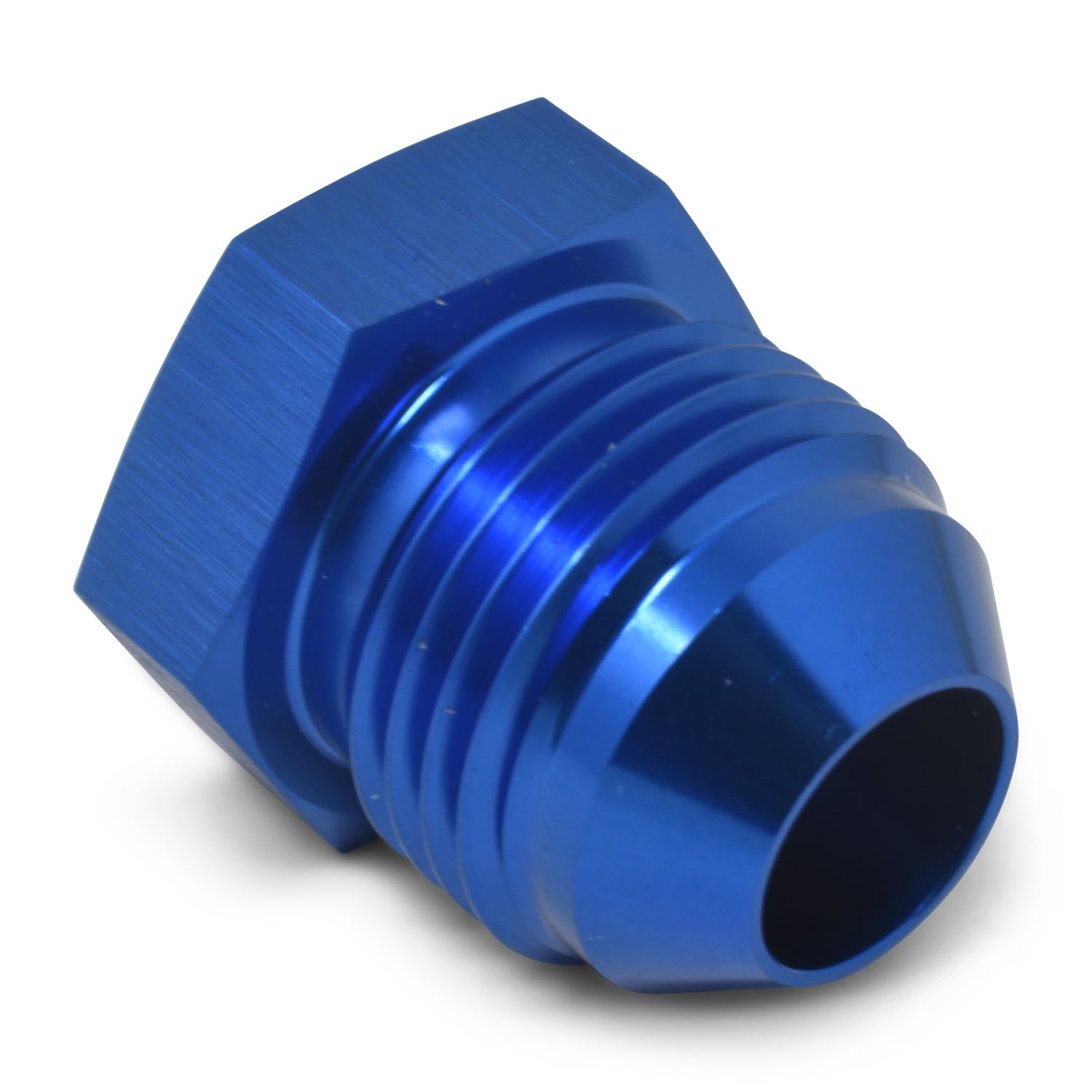 Russell 660180 4AN Flare Plug Adapter Blue