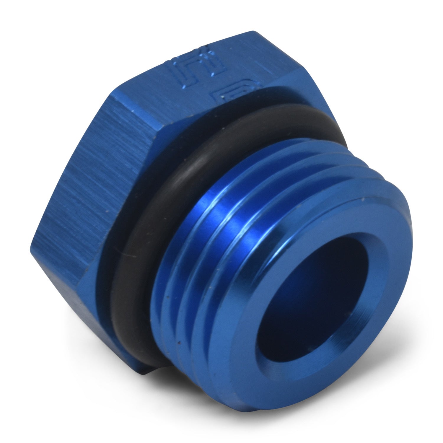 Russell 660270 6AN Str Thread Plug O-Ring Blue