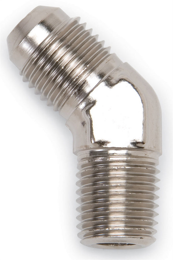 Russell 660941 Endura Adapter Fitting #4 To 1 8 NPT 45 Degree
