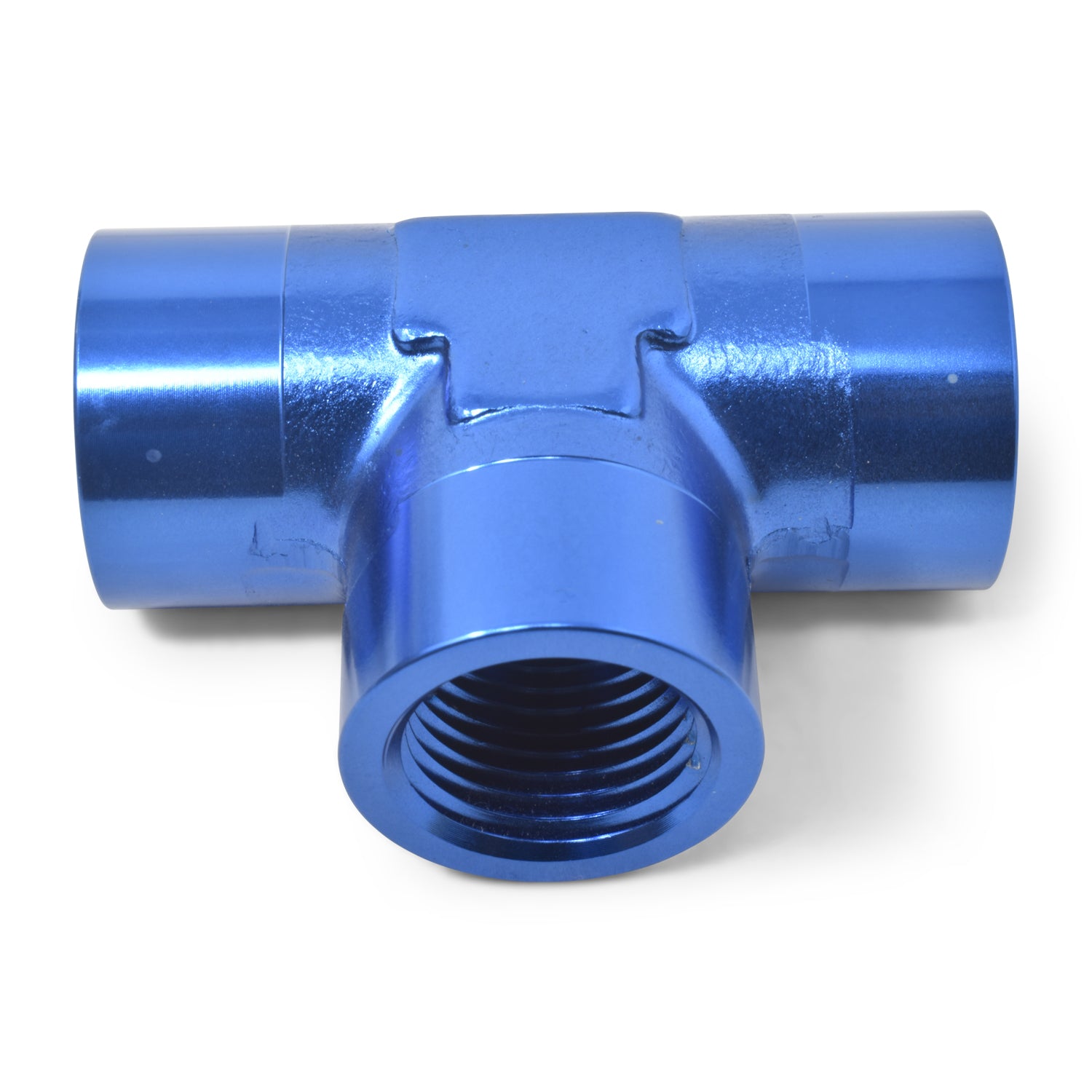 Russell 661710 1 8in Tee Female Pipe Blue
