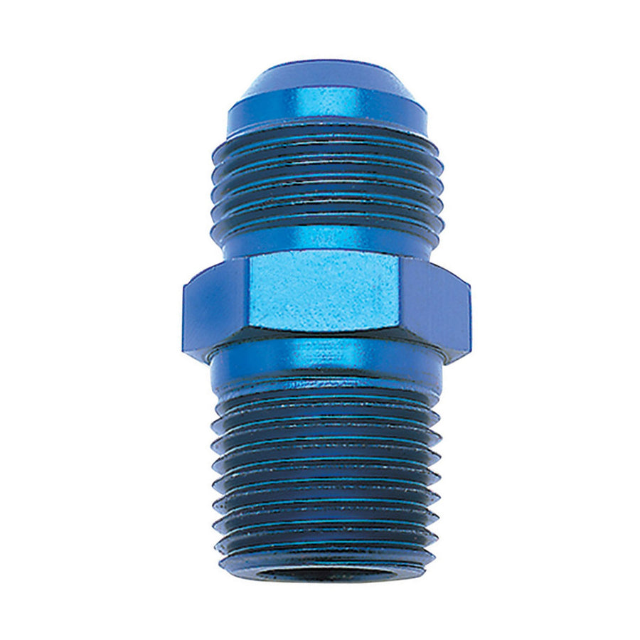 Russell 670030 Straight Adapter Fitting, 10 AN Male to 3/8-Inch NPT Male
