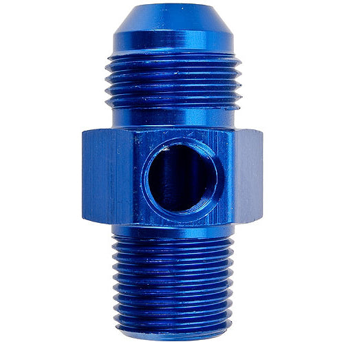 Russell 670060 Gauge Adapter, Straight, -6 AN Male to 3/8 in. NPT Male