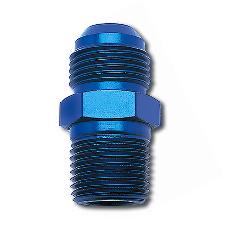 Russell 670510 Straight Adapter Fitting, -6 AN Male to 12 mm x 1.50 Male