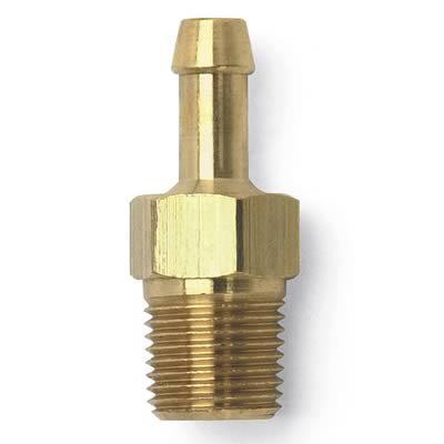 Russell 697000 1 8NPT-3 16 Hose Fitting Brass