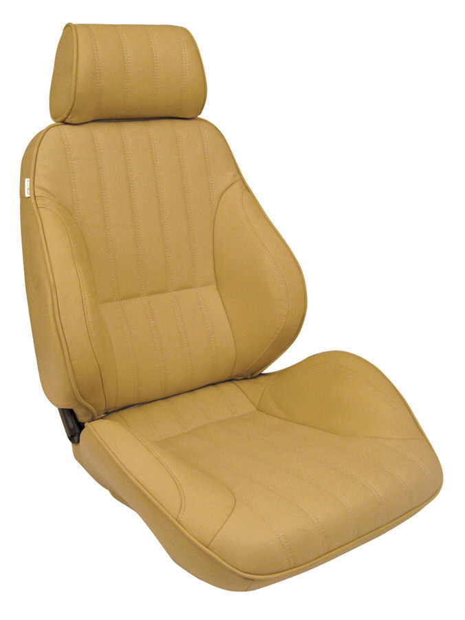 SCAT Enterprises 80-1000-54R Rally 1000 Series Reclining Passenger Seat, Beige Vinyl