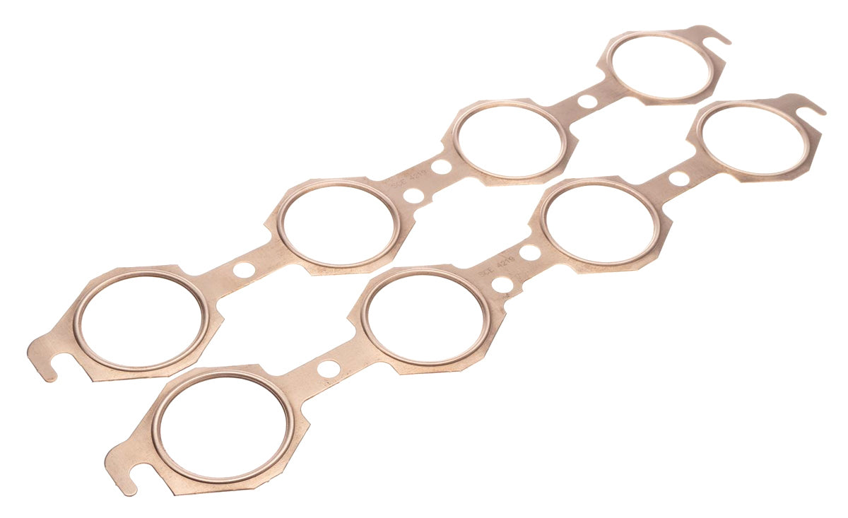 SCE Gaskets 4219 Pro Copper Exhaust Header Manifold Gasket Pair for GM LS-Series