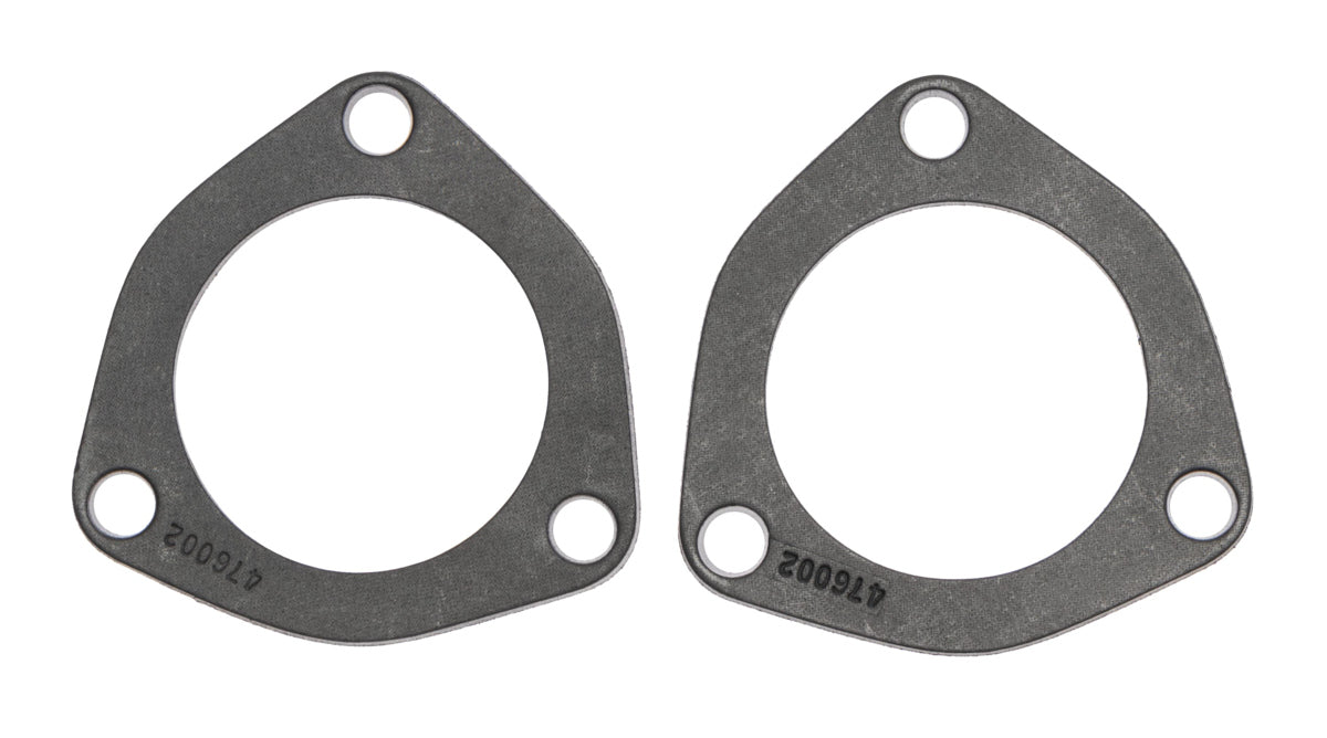 SCE Gaskets 476002 Collector Gaskets, 2.5-Inch 3-Bolt, Graphite, Pair