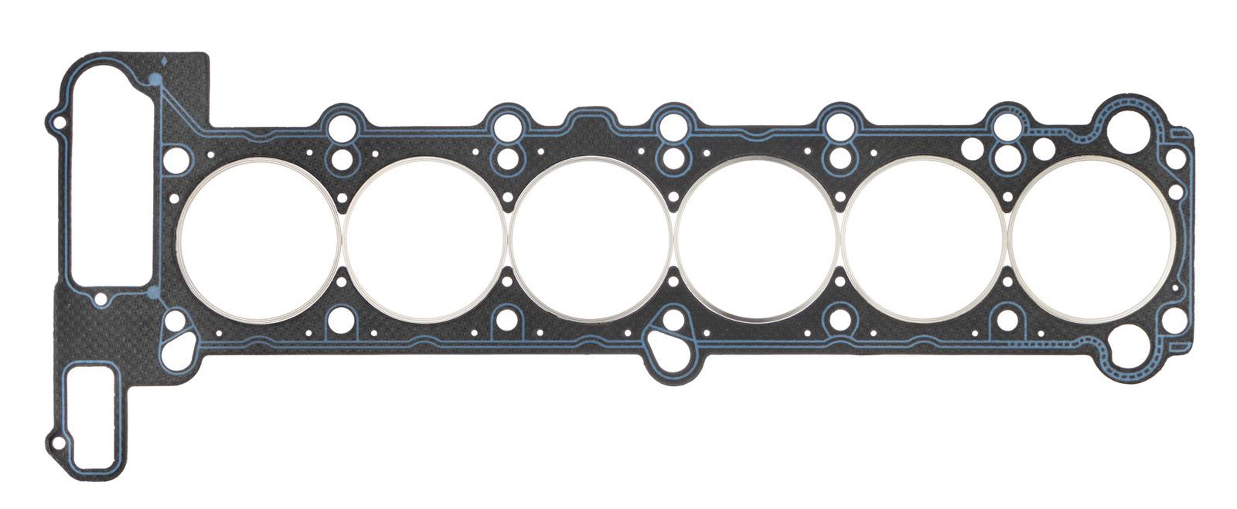 SCE Gaskets CR330013 Vulcan Cut Ring Cylinder Head Gasket for BMW Inline-6