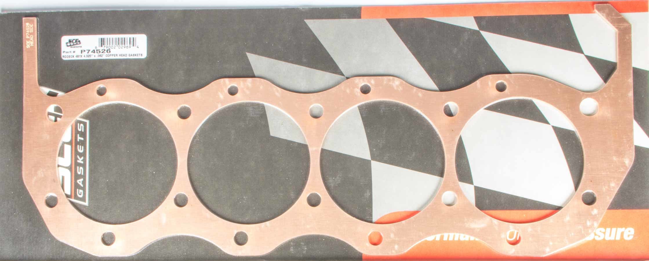 SCE Gaskets P745262 Pro Copper Cylinder Head Gasket for AJPE/Rodeck 481X