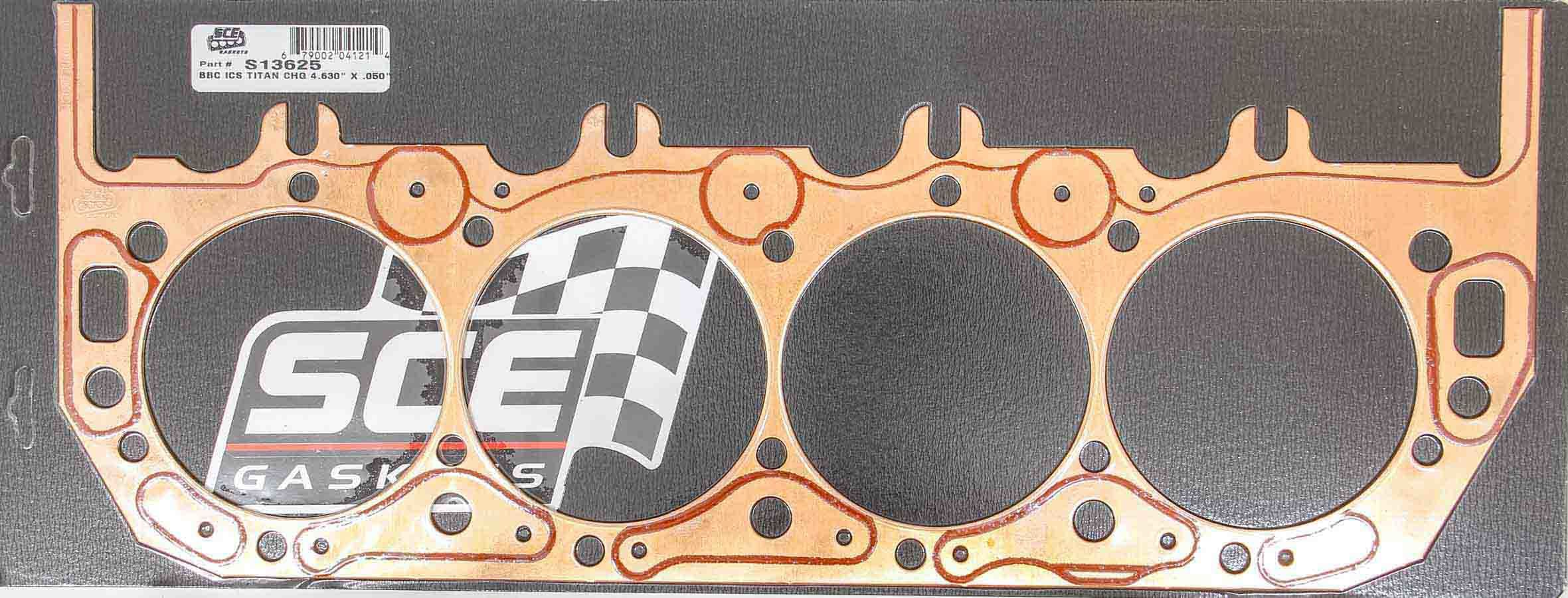 SCE GASKETS S136250 ICS Titan Copper Cylinder Head Gasket for Big Block Chevy