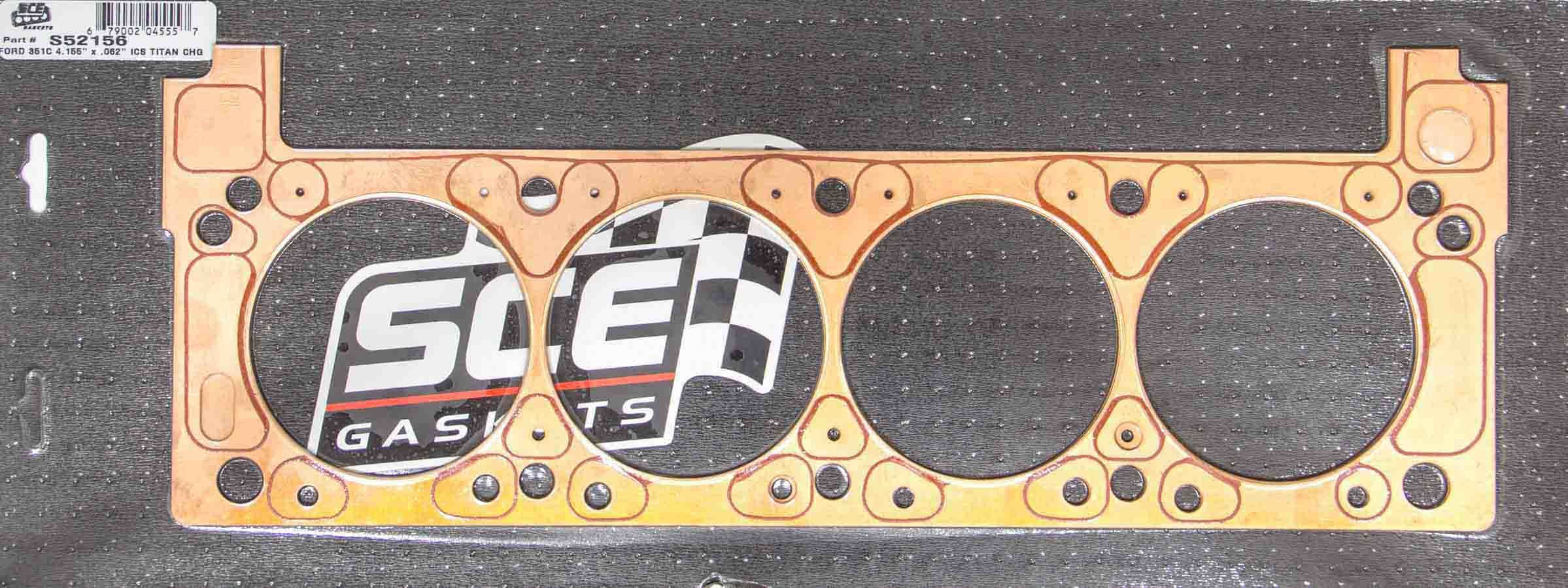 SCE Gaskets S521562R ICS Titan Copper Cylinder Head Gasket