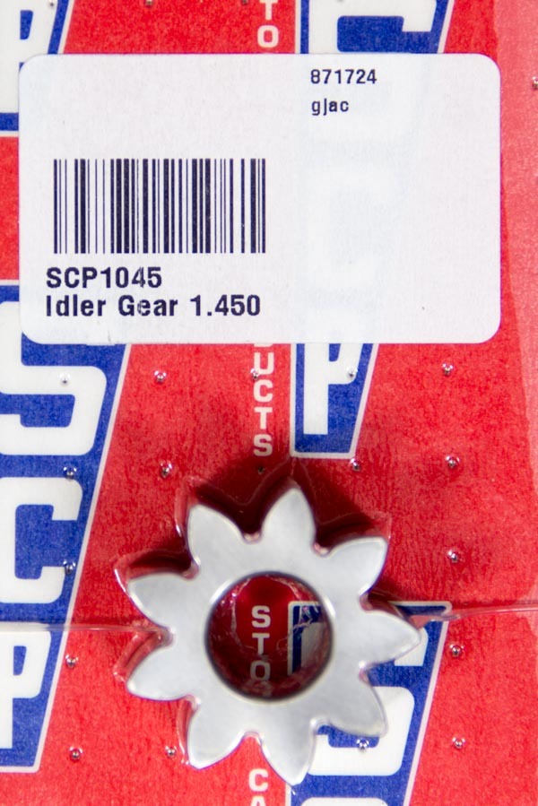 Stock Car Products 1045 Oil Pump Idler Gear 1.450 In Wide Steel Natural Each