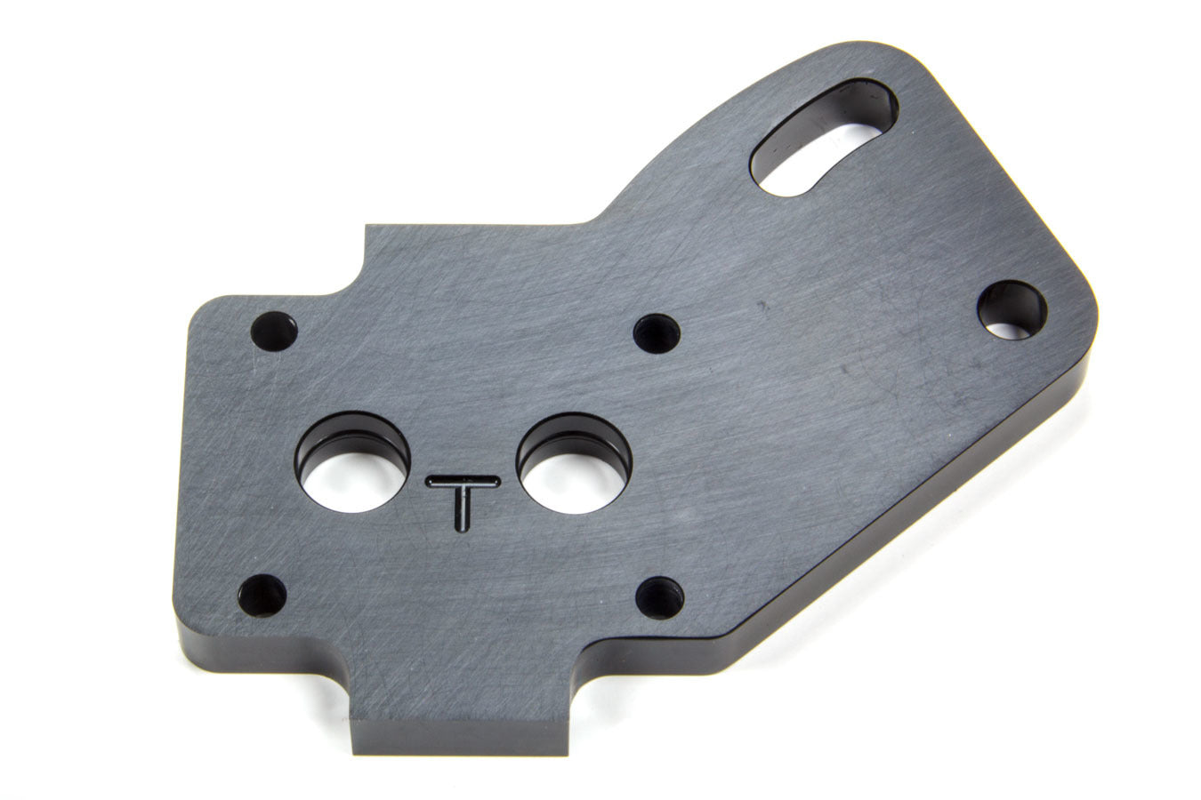 Stock Car Products 1058 Oil Pump Bracket External Dry Sump Aluminum Black Anodized Small Block Chevy Each