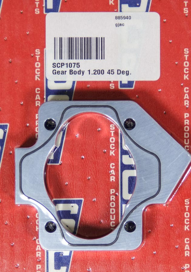 Stock Car Products 1075 Oil Pump Components Oil Pump Body 1.200 In Wide Gear Body 10 AN Inlet 10 AN Outlet